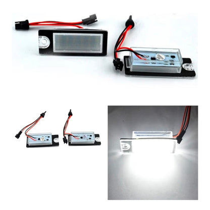Set Luci Targa a Led per Volvo S80, V70, CX70, S60, XC60 (Compatibilità in Descrizione), Plug and Play