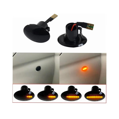 Indicatore Direzione Led per Fiat 500, Ford Ka, Lancia Y, Maserati (Compatibilità in Descrizione), Plug and Play