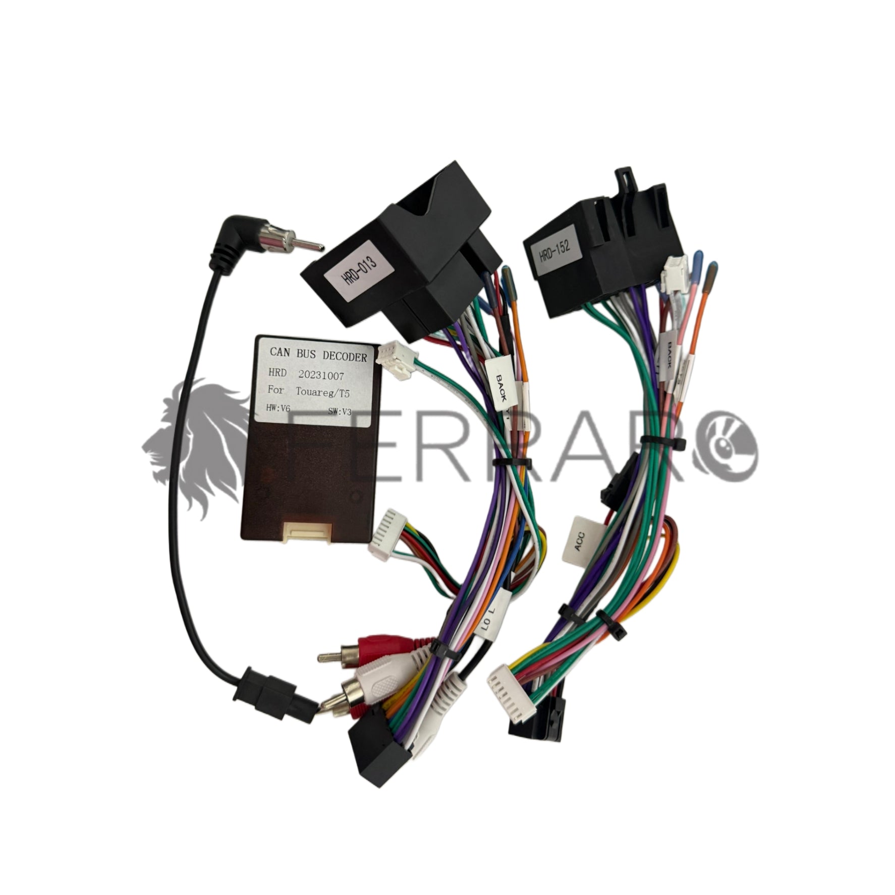 Cablaggio per Volkswagen Touareg (2002-2010) Recupero Comandi al Volante per Autoradio Android