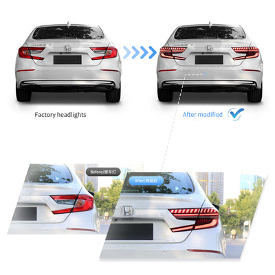Fanali Posteriore Completo per Honda Accord X (2017-2022) a LED