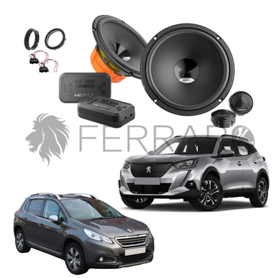 Hertz Kit 4 Casse | DSK 165.3 | Ant o Post | Peugeot 2008 1ª/2ª dal 2013>