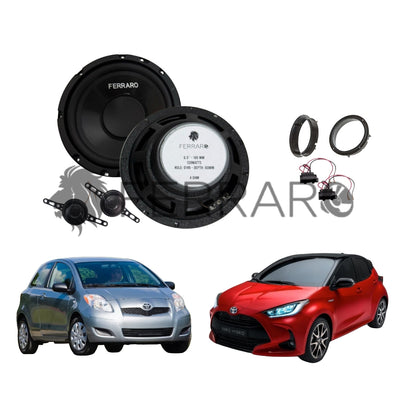 FerraroStore Kit 2 Altoparlanti | ASK-165.2 | Anteriore | Toyota Yaris (2005-2023)