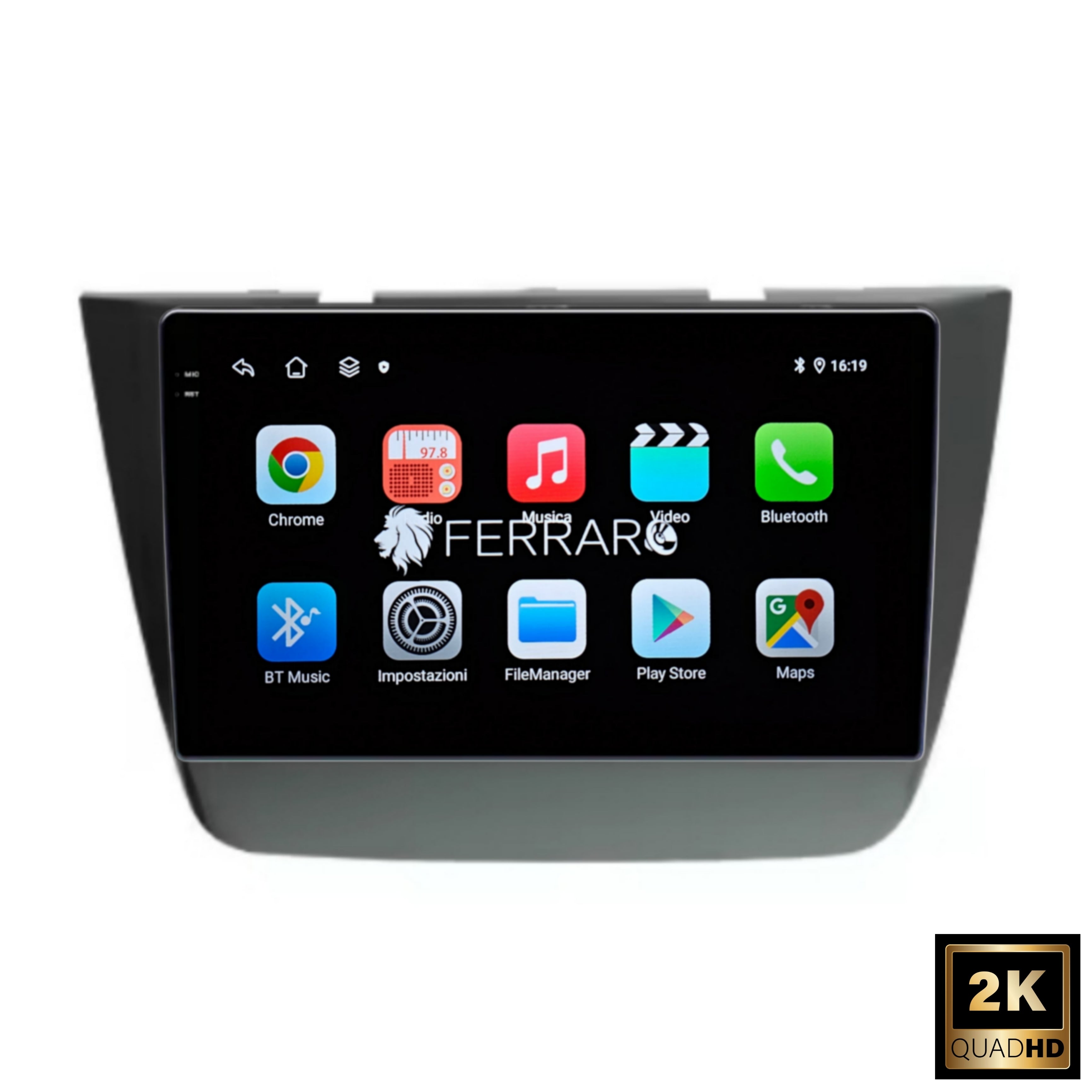 Autoradio per MG ZS 10.1" 2K | 2014-2021   | Android | Bluetooth | CarPlay | Android Auto | 4/64GB Ram
