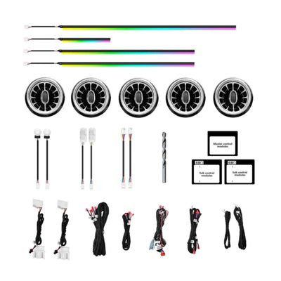 Ambient Light per Audi TT (2000-2024), 64 Colori RGB