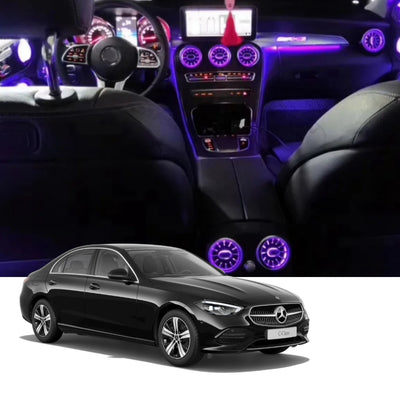 Ambient Light Areazione per Mercedes GLC X253, Classe C W205, 64 Colori RGB