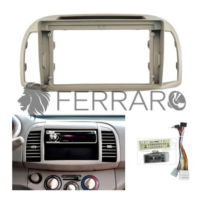 Kit Montaggio Autoradio 9"Pollici Nissan Micra (2002-2010) Mascherina, Cablaggio Autoradio Android