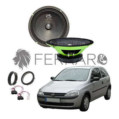 FerraroStore Kit 2 Altoparlanti | PV165.3 | Anteriori | Opel Corsa C