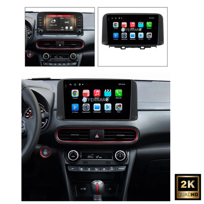 Autoradio per Hyundai Kona Kauai 10.1" 2K | 2017-2020 | Android | Bluetooth | CarPlay | Android Auto | 4/64GB Ram