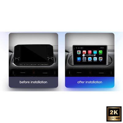 Autoradio per Nissan X-Trail 10.1" 2K | 2021> | Android | Bluetooth | CarPlay | Android Auto | 4/64GB Ram