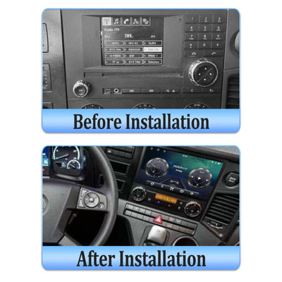 Autoradio per Mercedes Benz Actros (2011-2018) 9", Android, Bluetooth,  CarPlay, Android Auto, 2GB/4GB/6GB/8GB Ram