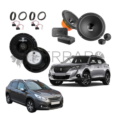 Hertz Kit 6 Casse | DSK 165.3 | ASC-552PC | Ant/Post | Peugeot 2008 1ª/2ª dal 2013>