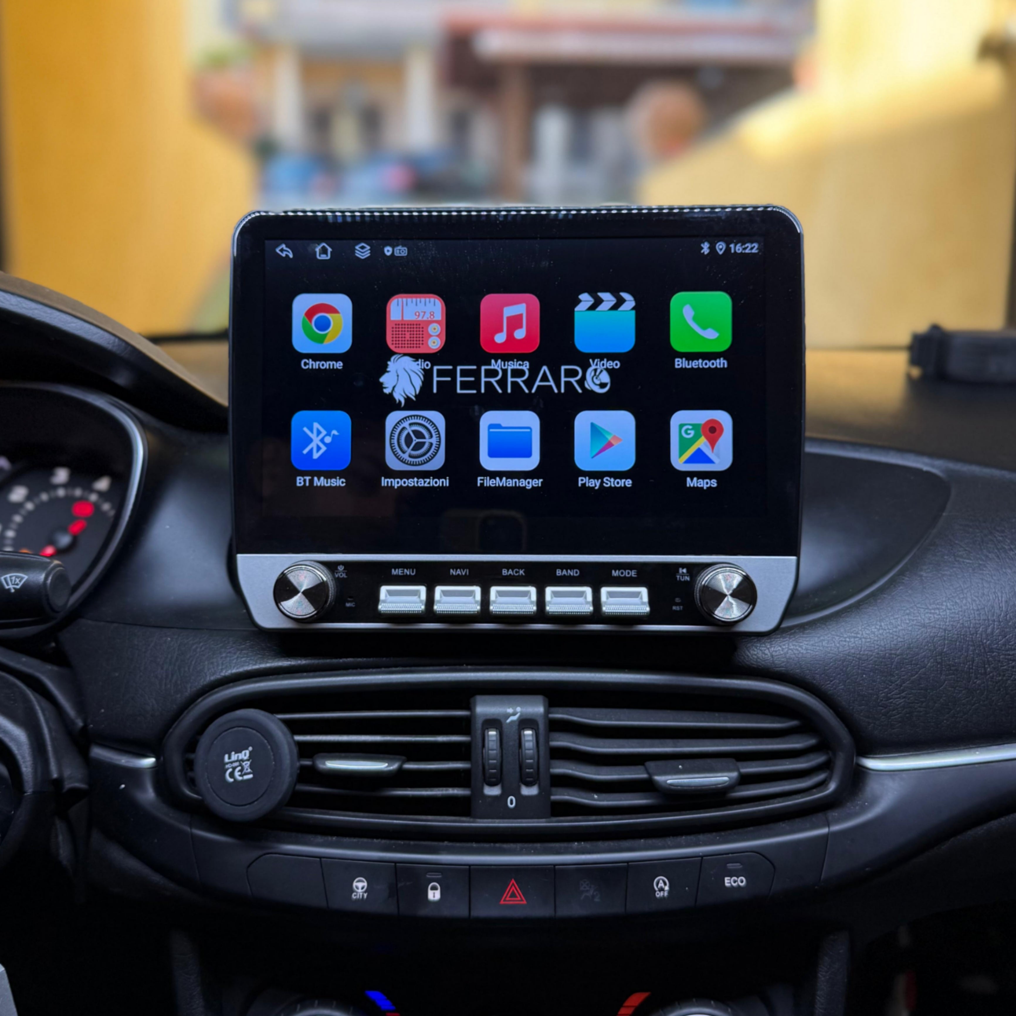 Autoradio per Fiat Tipo 10" | Dal 2016 in Poi | Android | Bluetooth | CarPlay | Android Auto | 4/64GB Ram