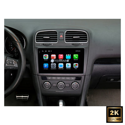 Autoradio per Volkswagen Golf MK6 9" 2K | 2008-2012 | Android | Bluetooth | CarPlay | Android Auto | 12/256GB Ram