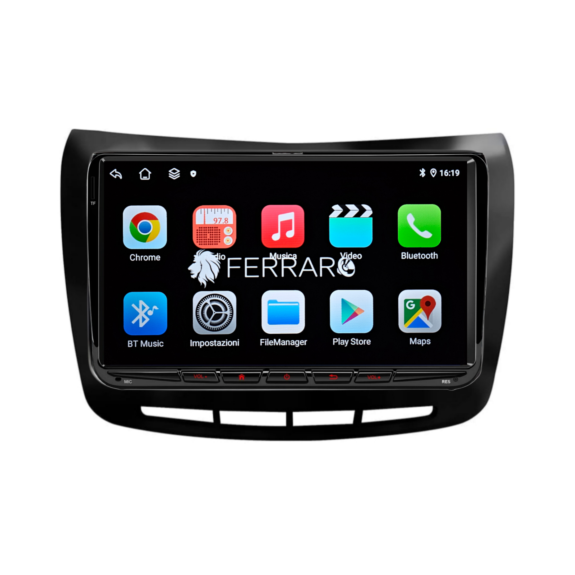 Autoradio per Lancia Delta 9" | 2009-2014 | Android | Bluetooth | CarPlay | Android Auto | 2GB/4GB Ram