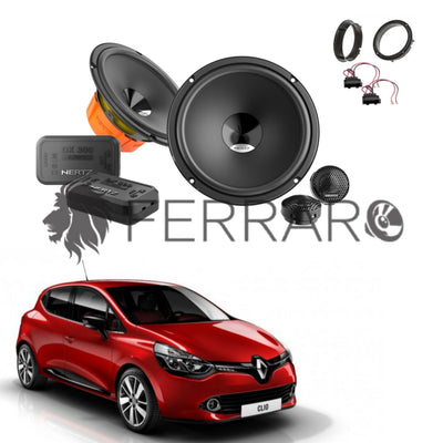 Hertz Kit 4 Casse | DSK 165.3 | Anteriori | Renault Clio 4ª Serie dal 2012>