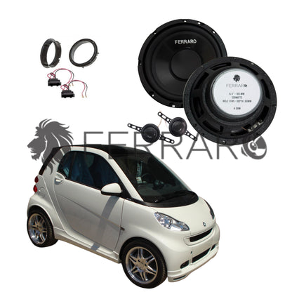 FerraroStore Kit 2 Altoparlanti | ASK-165.2 | Anteriori | Smart ForTwo 451