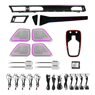 Ambient Light per Audi A6 C8 (2018-2026), 64 Colori RGB