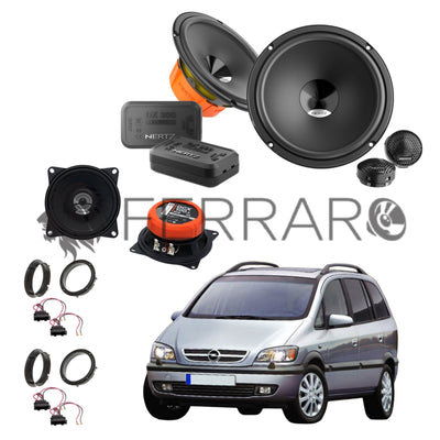 Hertz Kit 6 Casse | DSK 165.3 | DCX 100.3 | Ant/Post | Opel Zafira A (1999-2005)