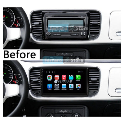 Car Radio for VOLKSWAGEN BEETLE [2011 - 2019] - 2GB/4GB/6GB/8GB 2Din 9" Inch Car Radio, with Intelligent System, GPS, Navigator, Radio, Wifi.