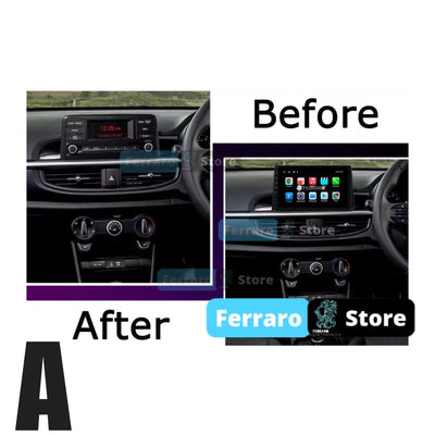 Autoradio per Kia Picanto 9" 2K | 2017-2020 | Android | Bluetooth | CarPlay | Android Auto | 12/256GB Ram