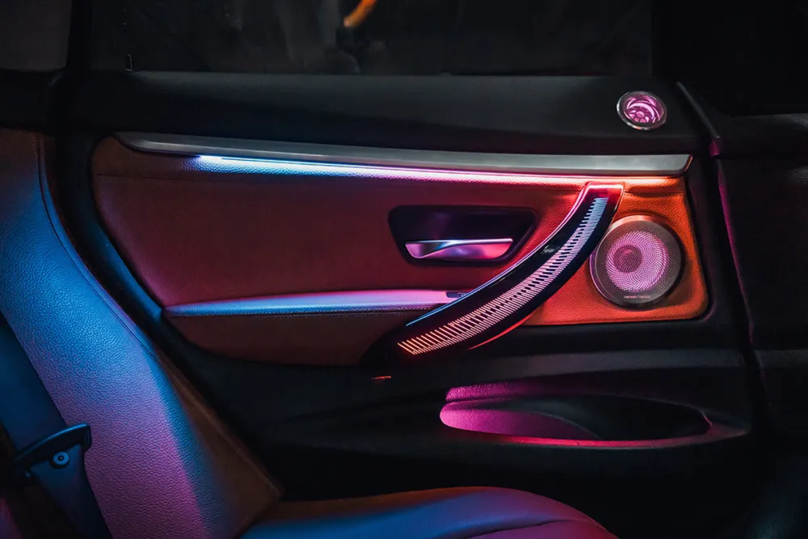 Ambient Light per BMW Serie 3 F34 GT (2013-2019), 256 Colori, APP