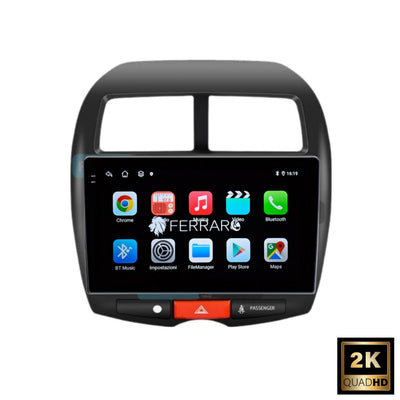 Autoradio per Mitsubishi | Peugeot 4008 | Citroen C4 AirCross 10.1" 2K | 2010-2018 | Android | Bluetooth | CarPlay | Android Auto | 4/64GB Ram