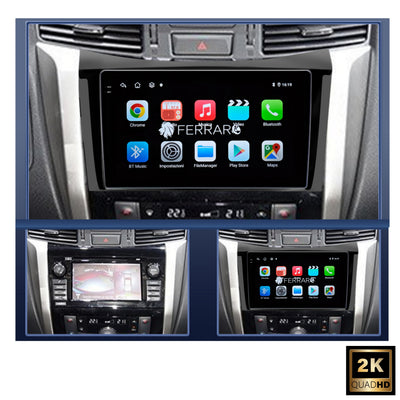 Autoradio per Nissan Navara Frontier 10.1" 2K | 2014-2021 | Android | Bluetooth | CarPlay | Android Auto | 4/64GB Ram