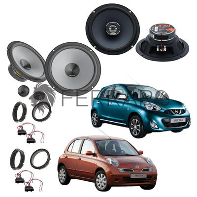 Hertz Kit 6 Casse | X 165 | K 165 | Ant/Post | Nissan Micra