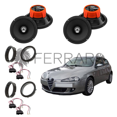 Hertz Kit 4 Casse | DCX 165.3 | Ant/Post | Alfaromeo 147