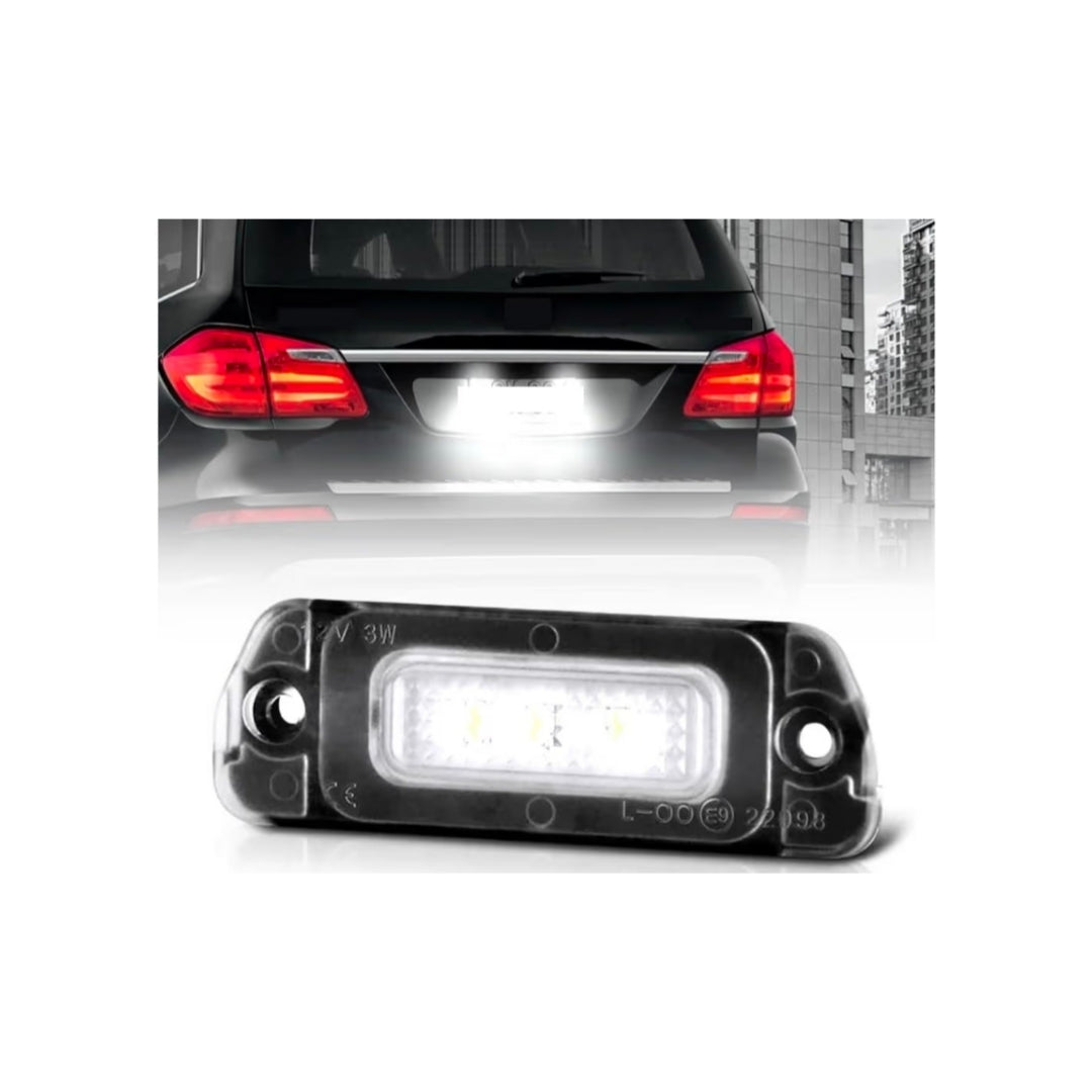 Set Luci Targa a Led per Smart Mercedes-Benz W164, X164, W251, ML, GL, Classe R , Plug and Play