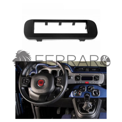 Car Radio Panel, 1DIN, Fiat Panda - from 2011