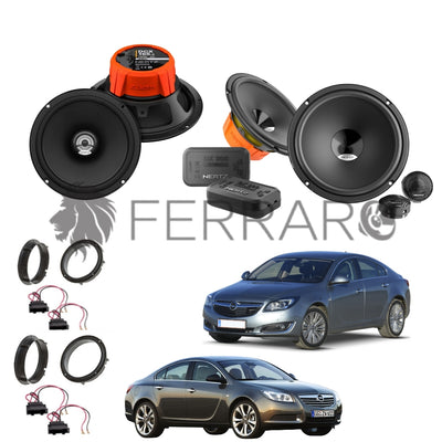 Hertz Kit 6 Casse | DSK 165.3 | DCX 165.3 | Ant/Post | Opel Insignia (2008-2017)