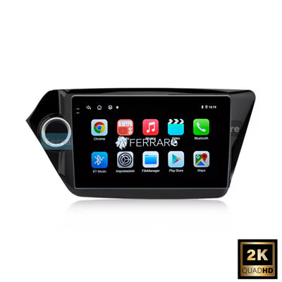 Autoradio per Kia Rio 3 9" 2K | 2011-2016 | Android | Bluetooth | CarPlay | Android Auto | 12/256GB Ram