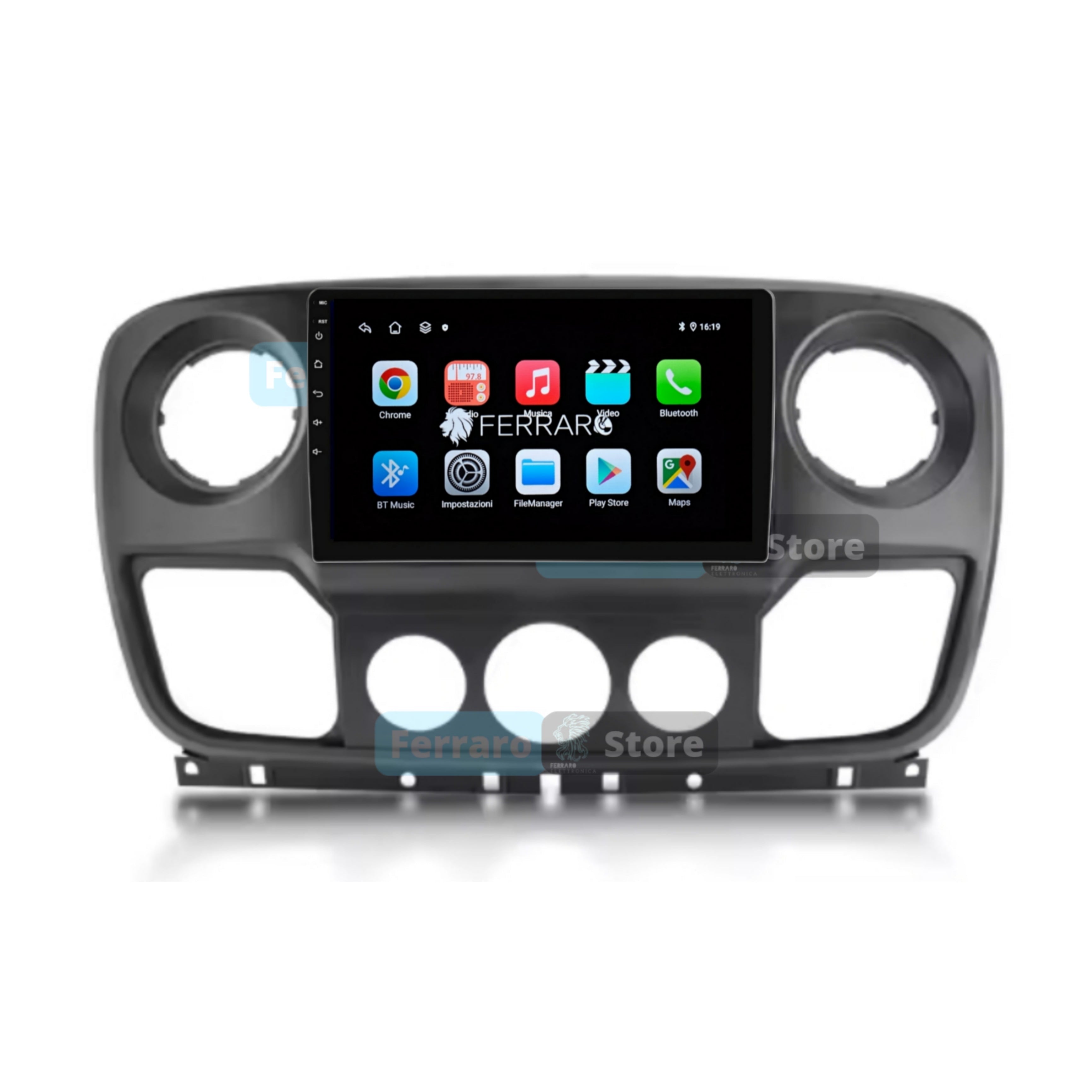 Autoradio per Renault Master | Nissan NV400 | Opel Movano 9" | 2010-2021 | Android | Bluetooth | CarPlay | Android Auto | 2GB/4GB/6GB/8GB Ram
