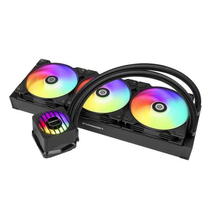 Enermax | ELC-LMF360T-ARGB, Processore Raffreddatore di liquidi tutto in uno, 12 cm, Nero