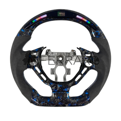 Volante Sportivo per Nissan R35, GTR, 370Z, Z34, 350Z, Patrol Y62, Carbonio, Customizzato in Pelle