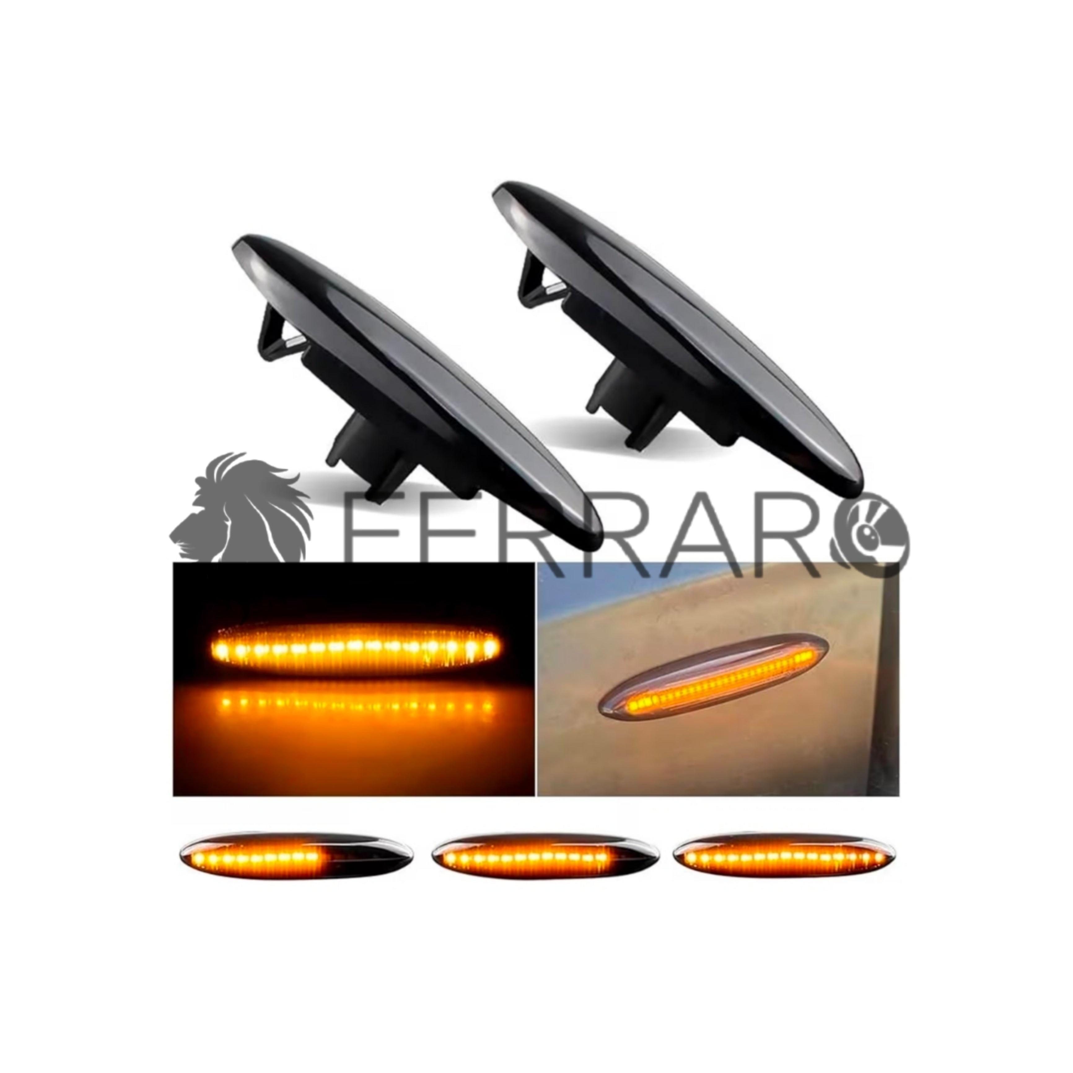 Indicatore Direzione Led per Toyota, Lexus (Compatibilità in Descrizione), Plug and Play