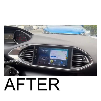 Autoradio per Peugeot 308, 308s 8" (2013-2021) Android, Bluetooth, CarPlay, Android Auto, 4GB/8GB Ram