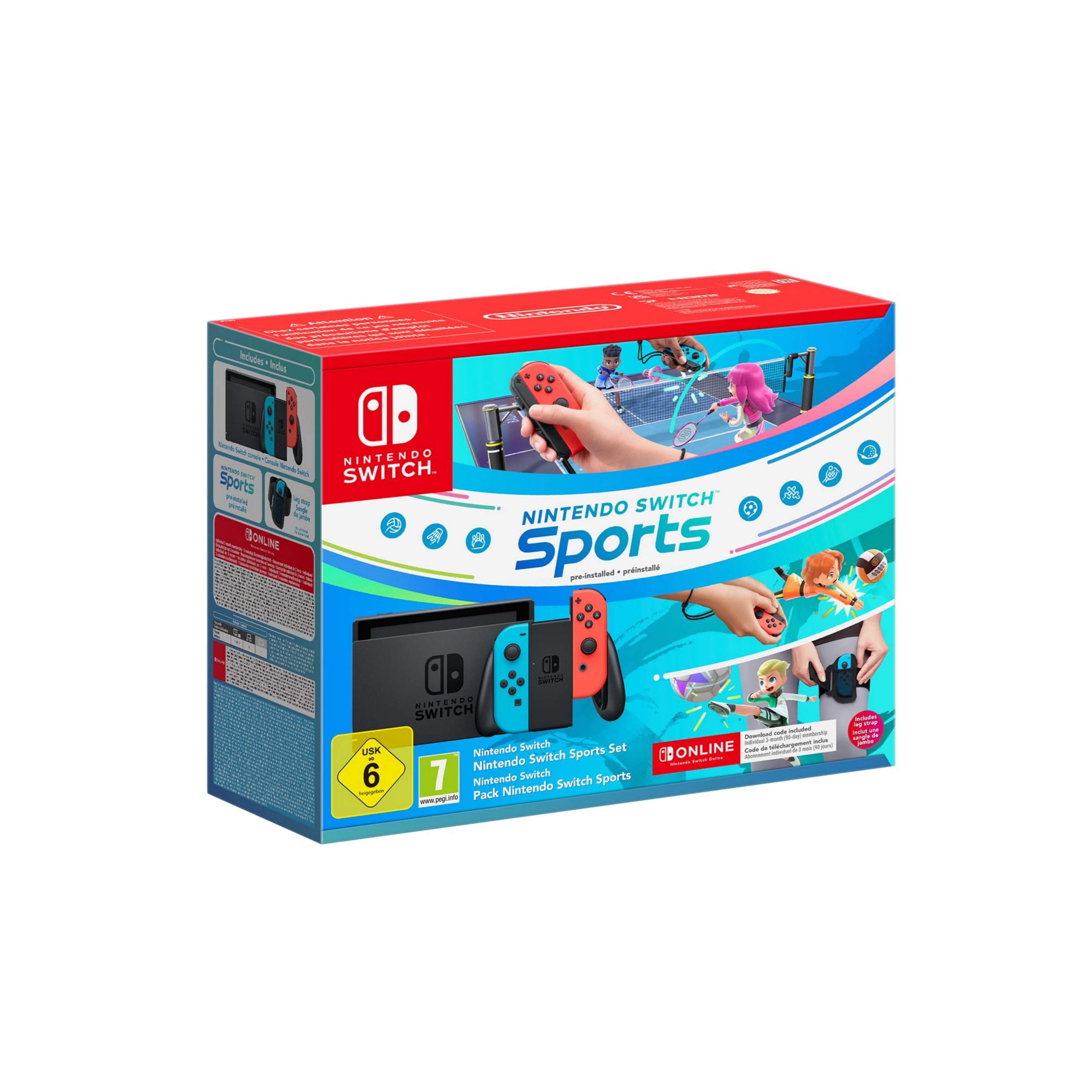 Nintendo Switch Sports | Red/Blu | Fascia | Abbonamento Online 12 Mesi