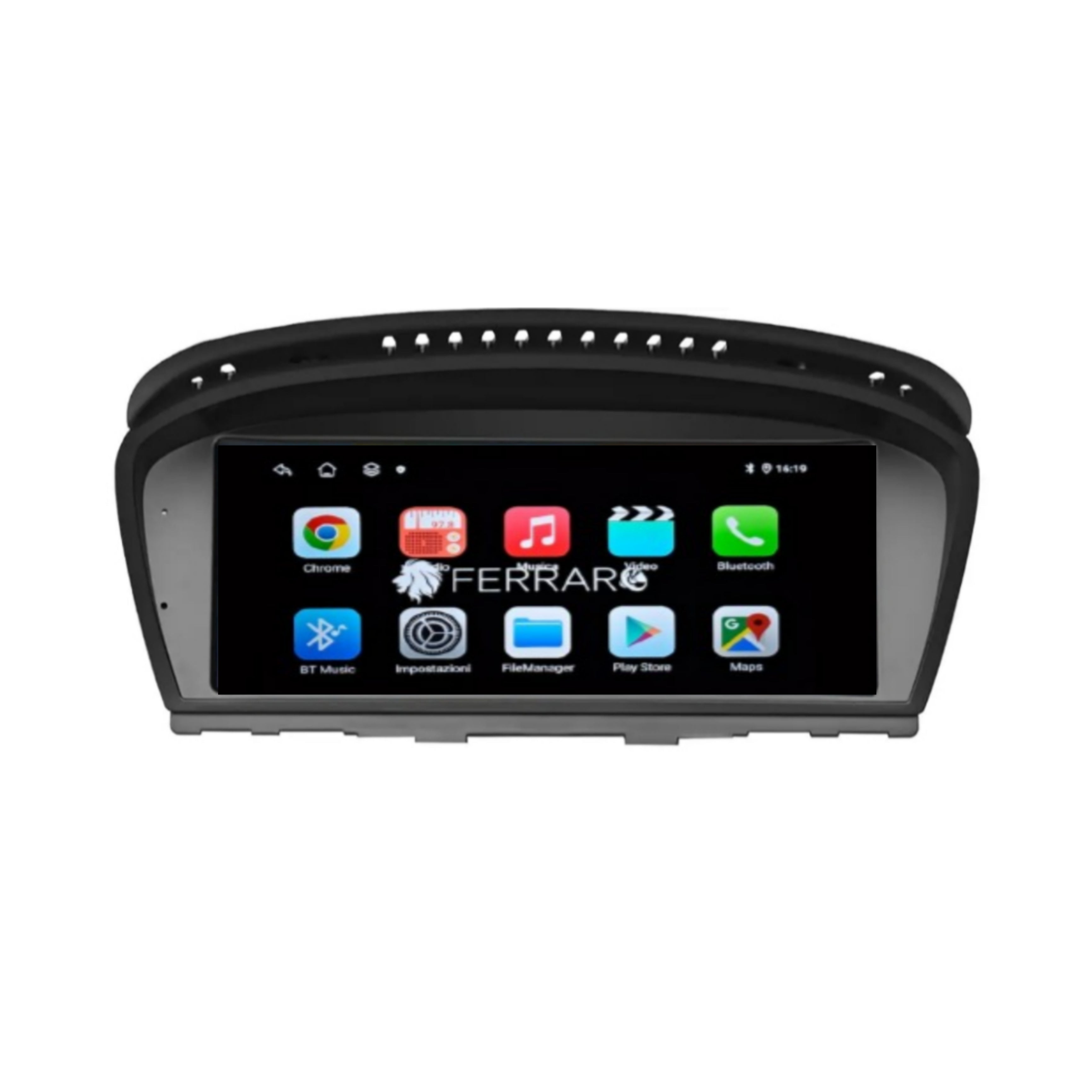 Autoradio per BMW Serie 3 12.3" E90 (2005-2012) Android, Bluetooth, CarPlay, Android Auto, 4GB/8GB Ram