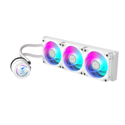 Gigabyte | AORUS WATERFORCE II 360 ICE AIO Liquid CPU Cooler, Ventole ARGB 3x120mm
