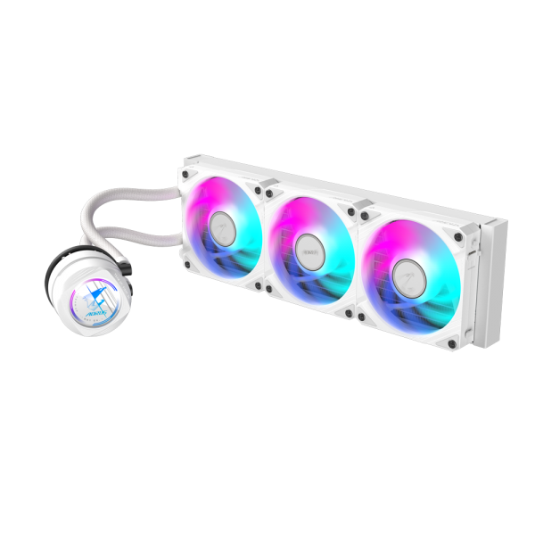 Gigabyte | AORUS WATERFORCE II 360 ICE AIO Liquid CPU Cooler, Ventole ARGB 3x120mm