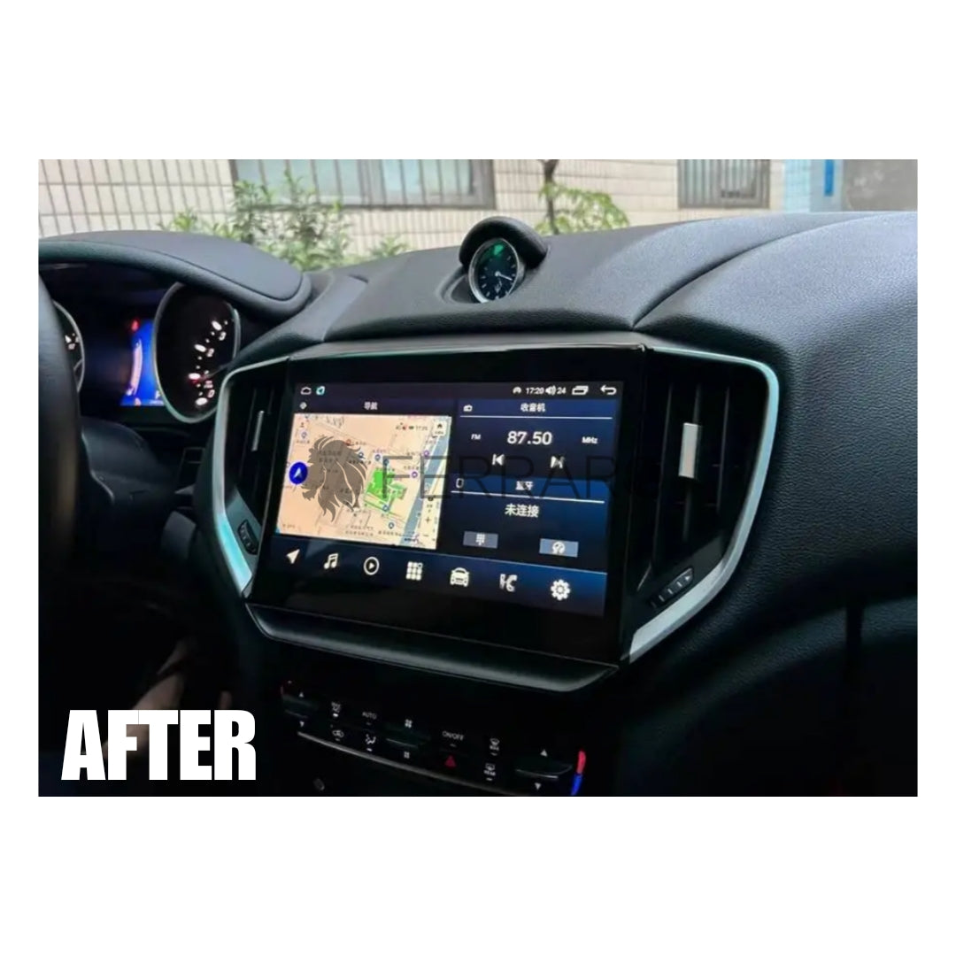 Autoradio per Maserati Ghibli (2013-2024) 10.26", Android, Bluetooth, CarPlay, Android Auto, 8/128GB Ram