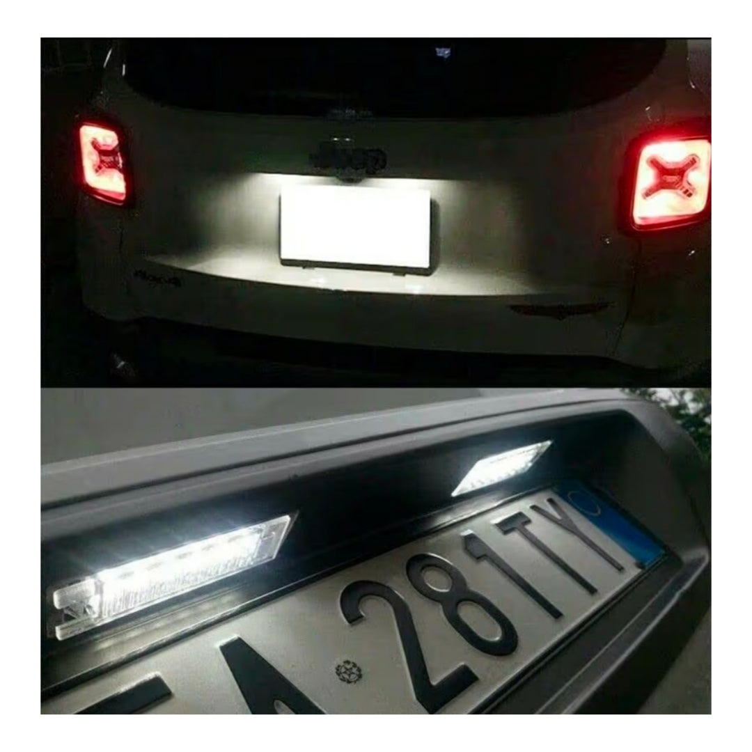 Set Luci Targa a Led per Jeep Renegade, Plug and Play