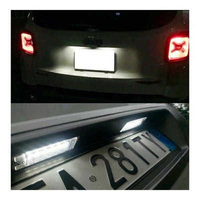 Set Luci Targa a Led per Jeep Renegade, Plug and Play