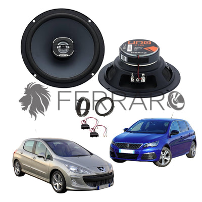Hertz Kit 2 Casse | X 165 | Anteriore | Peugeot 308 1ª/2ª (2007-2021)
