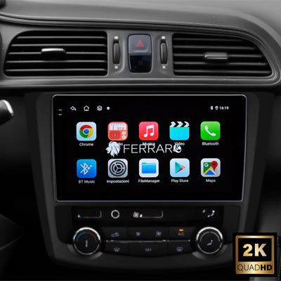 Autoradio per Renault Kadjar 9" 2K | 2015-2022 | Android | Bluetooth | CarPlay | Android Auto | 12/256GB Ram