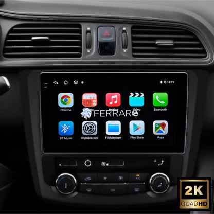 Autoradio per Renault Kadjar 9" 2K | 2015-2022 | Android | Bluetooth | CarPlay | Android Auto | 12/256GB Ram