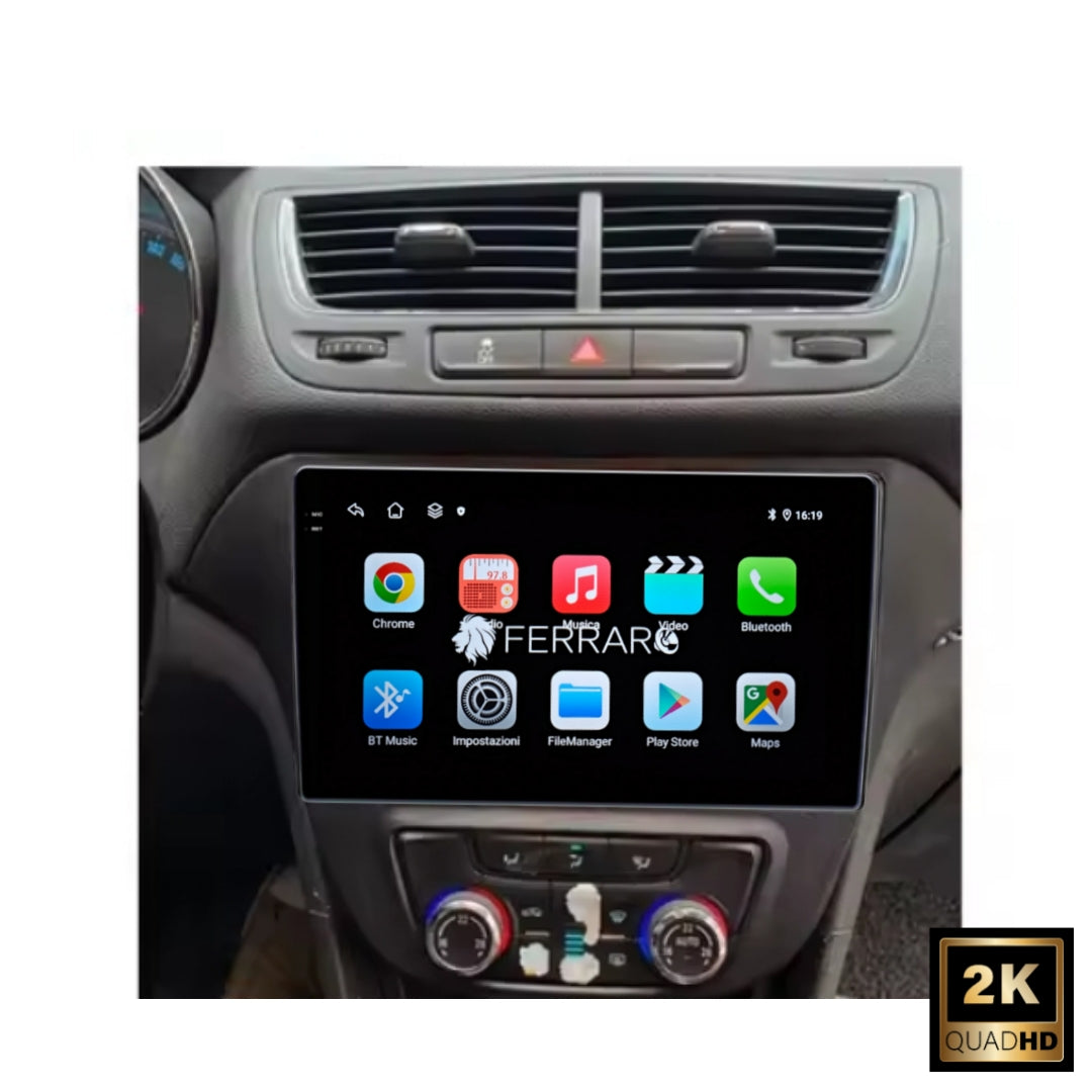 Autoradio per Opel Mokka 9" 2K | 2012-2016 | Android | Bluetooth | CarPlay | Android Auto | 12/256GB Ram