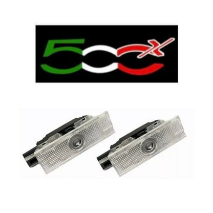 Luce di Cortesia Fiat 500x | Plug and Play | Proiettore Logo
